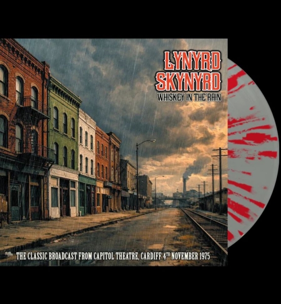 Lynyrd Skynyrd - Whiskey In The Rain (Splatter Grey in the group OUR PICKS / Friday Releases / 2026-07-17 at Bengans Skivbutik AB (5677431)