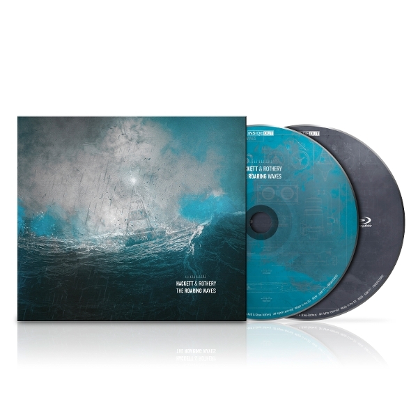 Steve Hackett Steve Rothery - The Roaring Waves in the group CD / Upcoming releases / Pop-Rock at Bengans Skivbutik AB (5677465)