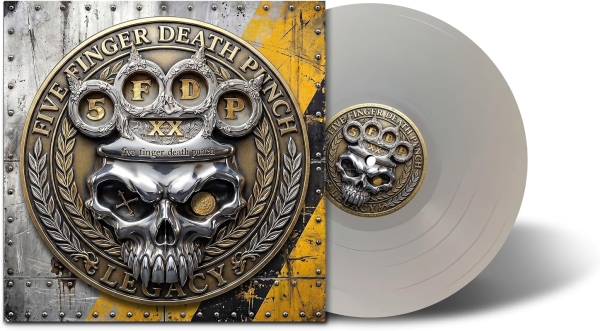 Five Finger Death Punch - Legacy (Clear Vinyl LP) in the group VINYL / Upcoming releases / Hårdrock at Bengans Skivbutik AB (5677653)
