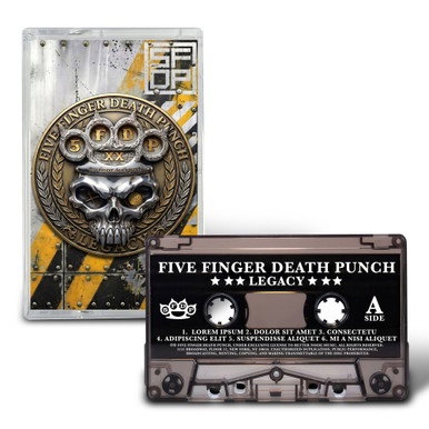 Five Finger Death Punch - Legacy (MC) in the group Kommande / Hårdrock at Bengans Skivbutik AB (5677655)