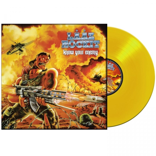 Laaz Rockit - Know Your Enemy (Yellow Vinyl Lp) in the group VINYL / Upcoming releases / Hårdrock at Bengans Skivbutik AB (5677682)