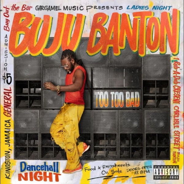 Buju Banton - Too Too Bad in the group VINYL / Upcoming releases / Reggae at Bengans Skivbutik AB (5677713)