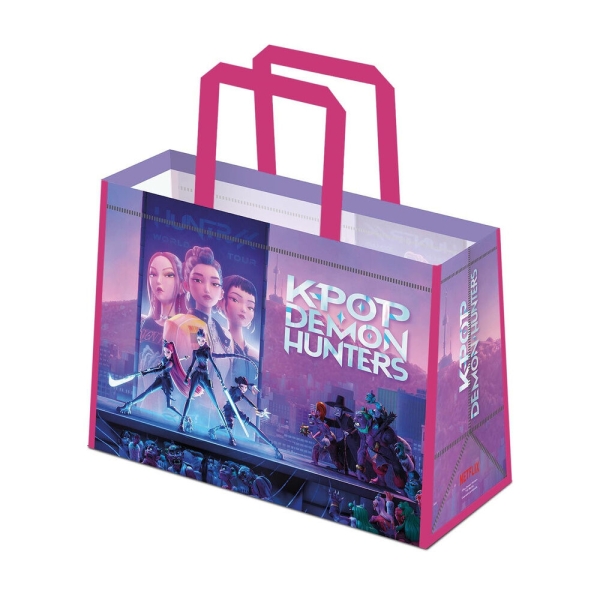 K-Pop Demon Hunters - Reusable Tote Bag in the group MERCHANDISE / Bag / / at Bengans Skivbutik AB (5677810)