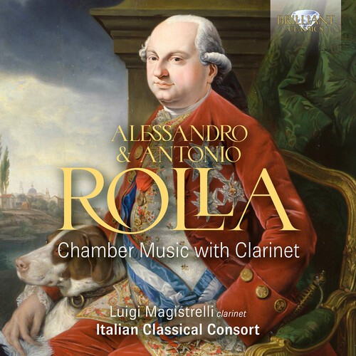 Alessandro Rolla - Chamber Music With Clarinet in the group CD / Bestsellers at Bengans Skivbutik AB (5677928)