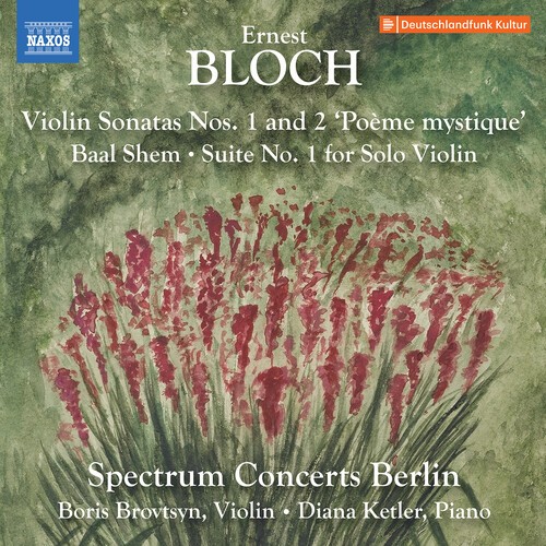 Ernest Bloch - Violin Sonatas Nos. 1-2 Baal Shem in the group OUR PICKS / Friday Releases / 2026-09-11 at Bengans Skivbutik AB (5677933)