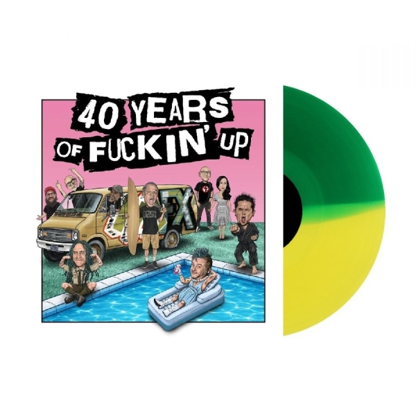 Nofx - 40 Years Of Fuckin' Up Soundtrack ( in the group VINYL / Upcoming releases / Pop-Rock at Bengans Skivbutik AB (5677986)
