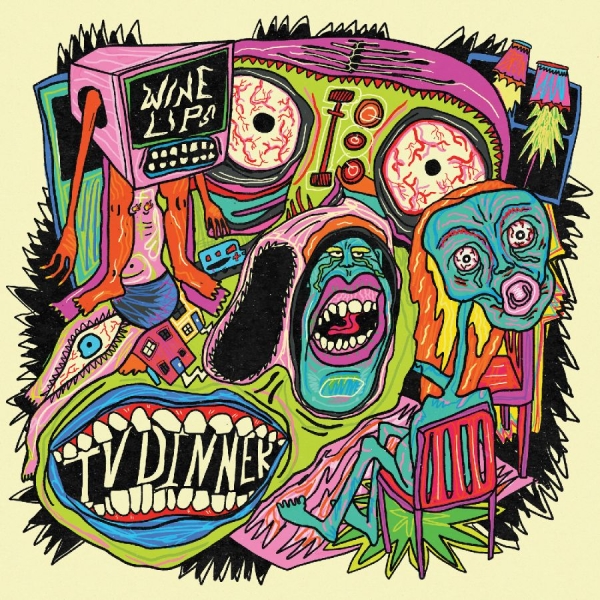 Wine Lips - Tv Dinner in the group VINYL / Upcoming releases / Pop-Rock at Bengans Skivbutik AB (5678210)