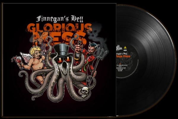 Finnegans Hell - Glorious Mess (Black Vinyl) in the group VINYL at Bengans Skivbutik AB (5678292)