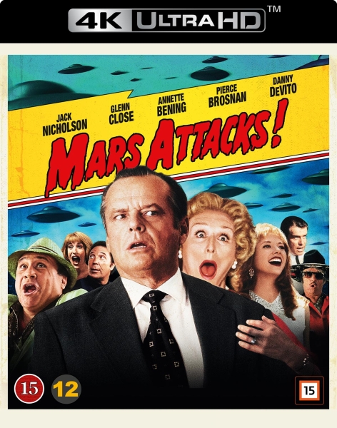 Movie - Mars Attacks! (4K UHD) in the group Movies / Film UHD-4K / / at Bengans Skivbutik AB (5678317)