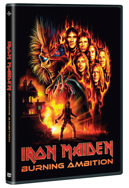 Movie - Iron Maiden: Burning Ambition (DVD) in the group Movies / Film DVD / / at Bengans Skivbutik AB (5678443)
