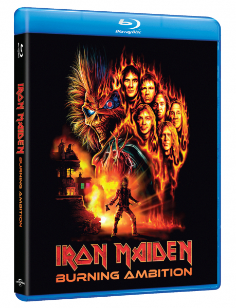 Movie - Iron Maiden: Burning Ambition (Blu-ray) in the group Movies / Film Blu-ray / / at Bengans Skivbutik AB (5678444)