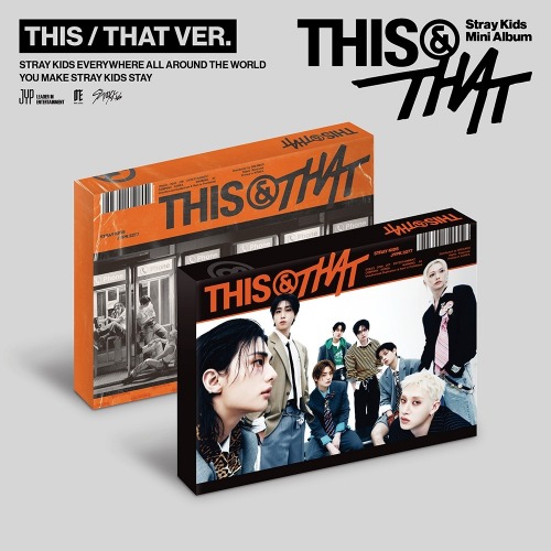 Stray Kids - This & That (Random Ver.) in the group OUR PICKS / Friday Releases / 2026-08-14 at Bengans Skivbutik AB (5678532)