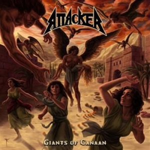Attacker - Giants Of Canaan in the group CD / Hårdrock at Bengans Skivbutik AB (567865)