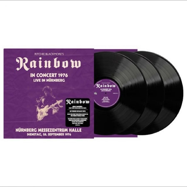 Ritchie Blackmore's Rainbow - Live In Nurnberg 1976 - Nurnberg Me in the group VINYL / Upcoming releases / Pop-Rock at Bengans Skivbutik AB (5678678)