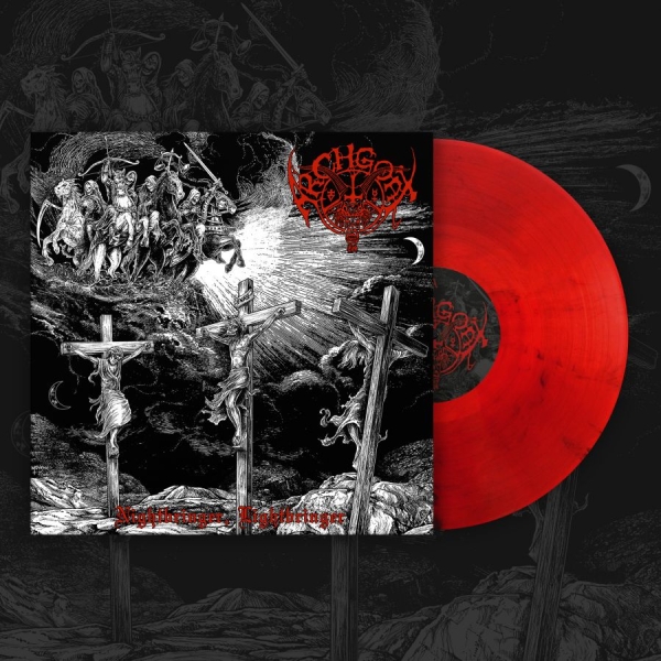 Archgoat - Nightbringer Lightbringer (Red Smok in the group VINYL / Upcoming releases / Hårdrock at Bengans Skivbutik AB (5678803)