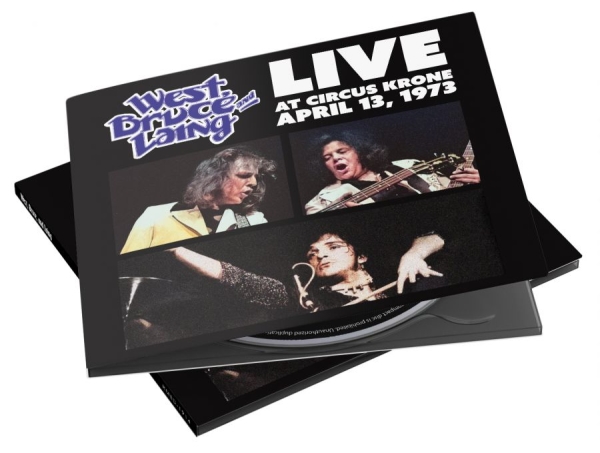 West Bruce & Laing - Live At Circus Krone 1973 (Digipack in the group CD / Pop-Rock at Bengans Skivbutik AB (5678932)