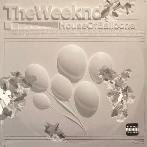 The Weeknd - House Of Balloons (Clear Vinyl/2Lp) in the group VINYL / RnB-Soul at Bengans Skivbutik AB (5678940)