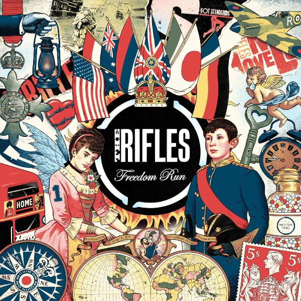 Rifles The - Freedom Run (Dusk Blue Vinyl) in the group VINYL / Bestsellers at Bengans Skivbutik AB (5679149)