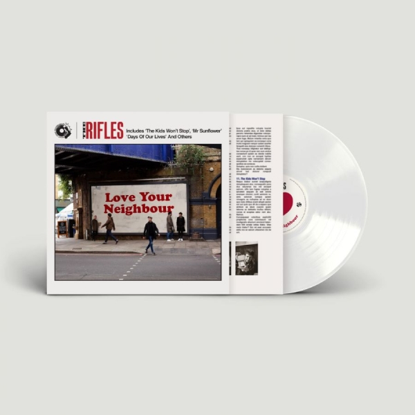 Rifles The - Love Your Neighbour (White Vinyl) in the group VINYL / Pop-Rock at Bengans Skivbutik AB (5679188)