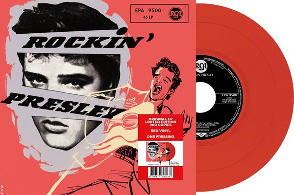 Elvis Presley - Rockin' Presley in the group VINYL / Upcoming releases / Pop-Rock at Bengans Skivbutik AB (5679340)