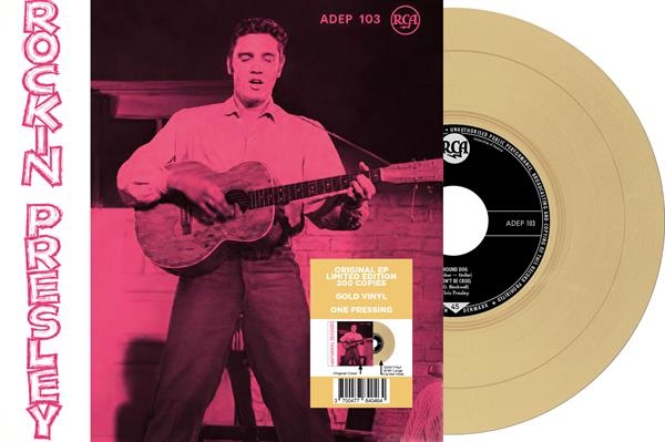 Elvis Presley - Rockin' Presley in the group VINYL / Upcoming releases / Pop-Rock at Bengans Skivbutik AB (5679342)