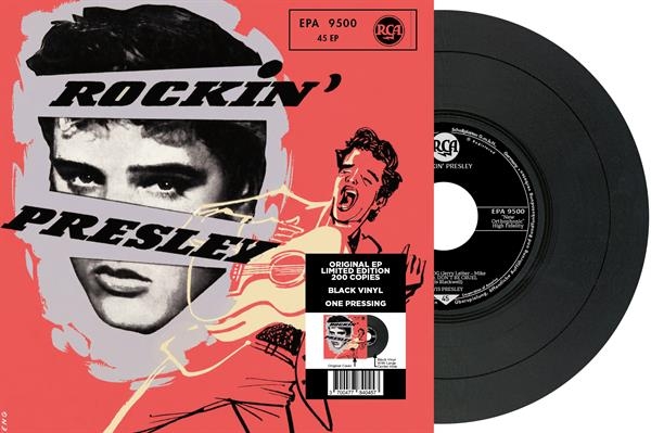 Elvis Presley - Rockin' Presley in the group VINYL / Upcoming releases / Pop-Rock at Bengans Skivbutik AB (5679343)