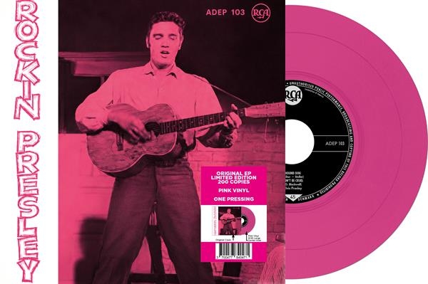 Elvis Presley - Rockin' Presley in the group VINYL / Upcoming releases / Pop-Rock at Bengans Skivbutik AB (5679344)