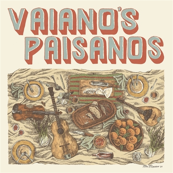 Vaiano's Paisanos - Vaiano's Paisanos in the group OUR PICKS / Frontpage - CD New & Forthcoming at Bengans Skivbutik AB (5679530)