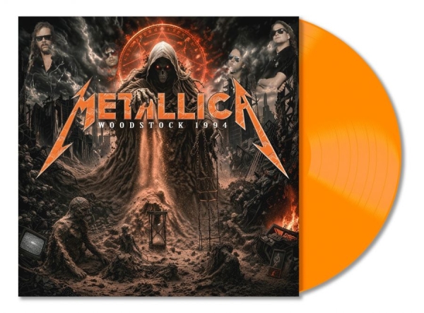 Metallica - Woodstock 1994 (Orange Vinyl Lp) in the group VINYL / Upcoming releases / Hårdrock at Bengans Skivbutik AB (5679784)