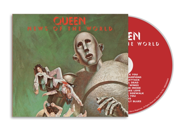 Queen - News Of The World in the group CD / Upcoming releases / Hårdrock at Bengans Skivbutik AB (5679883)