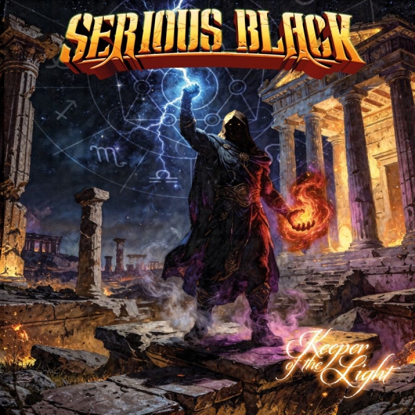 Serious Black - Keeper Of The Light in the group CD / Upcoming releases / Hårdrock at Bengans Skivbutik AB (5679940)