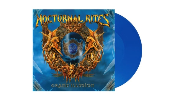 Nocturnal Rites - Grand Illusion (Blue Vinyl Lp) in the group VINYL / Upcoming releases / Hårdrock at Bengans Skivbutik AB (5680001)