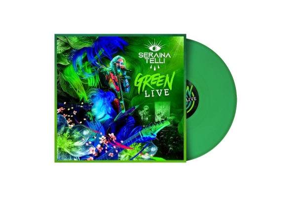 Seraina Telli - Green Live (Neon Green Vinyl Lp) in the group VINYL / Upcoming releases / Pop-Rock at Bengans Skivbutik AB (5680152)