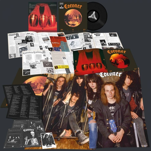 Coroner - R.I.P. (Black Vinyl Lp) in the group VINYL / Upcoming releases / Hårdrock at Bengans Skivbutik AB (5680276)