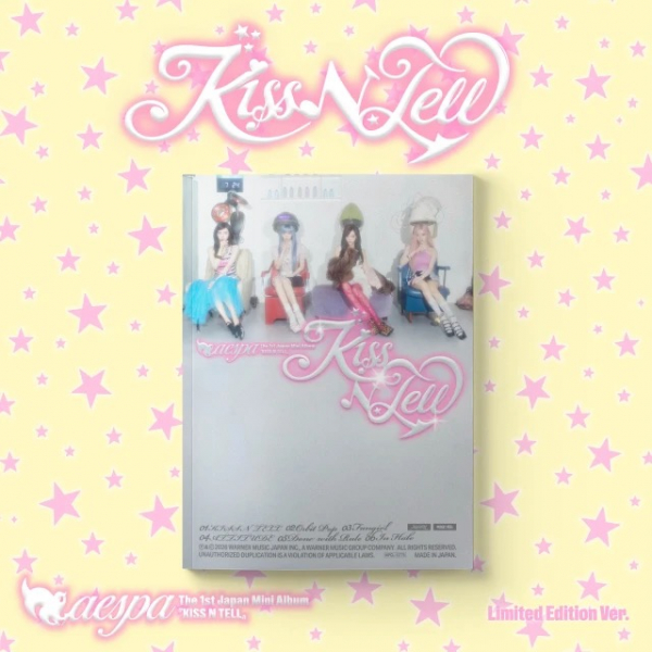 aespa - Kiss N Tell (Limited Edition Ver.) Japan Mini Album in the group Minishops / K-Pop Minishops / Aespa at Bengans Skivbutik AB (5680307)