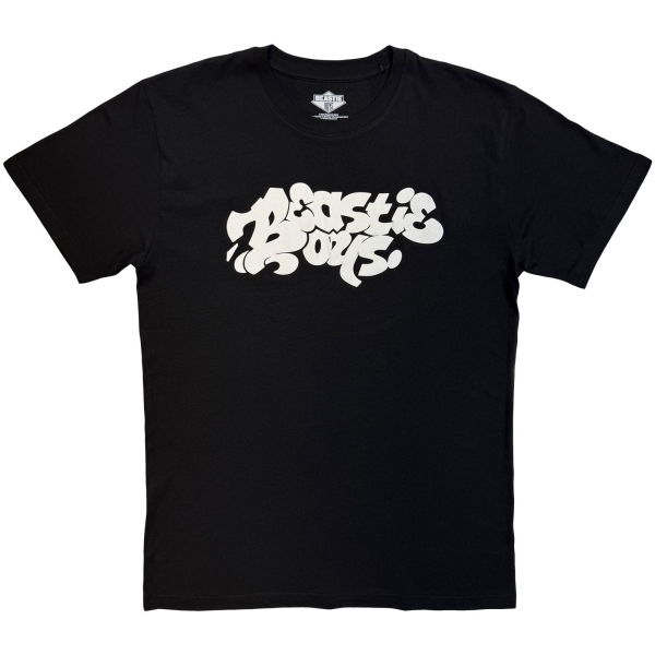 Beastie Boys - Tag Logo Mono Uni Bl T-Shirt in the group OTHER / Kommande - alla format at Bengans Skivbutik AB (5680725r)