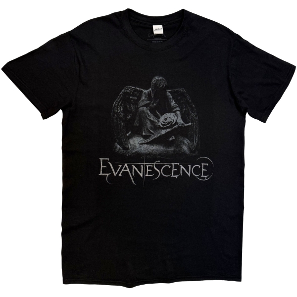 Evanescence - Angel Statue Uni Bl T-Shirt in the group OTHER / Kommande - alla format at Bengans Skivbutik AB (5680743r)