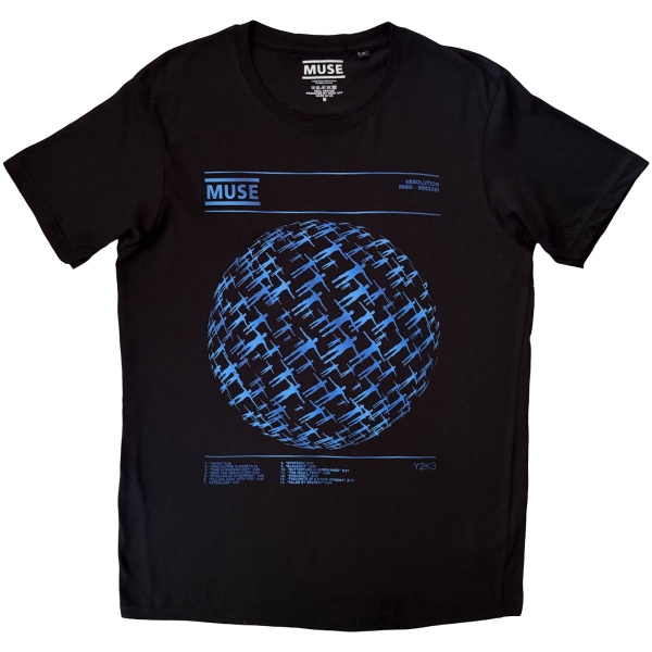 Muse - Absolution Uni Bl T-Shirt in the group MERCHANDISE / T-shirt / Kommande / Pop-Rock at Bengans Skivbutik AB (5680764r)