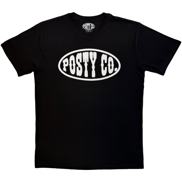 Post Malone - Logo Mono Uni Bl T-Shirt in the group MERCHANDISE / T-shirt / Kommande / RnB-Soul at Bengans Skivbutik AB (5680774r)