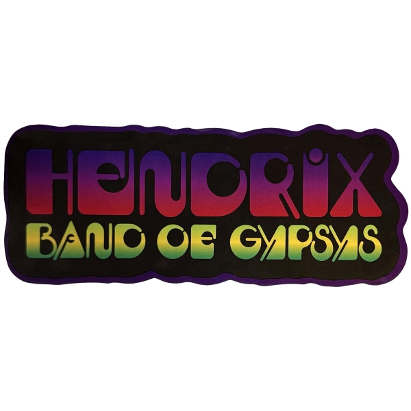 Jimi Hendrix - Band Of Gypsys Sticker in the group MERCHANDISE / Merch / Kommande / Pop-Rock at Bengans Skivbutik AB (5680935)