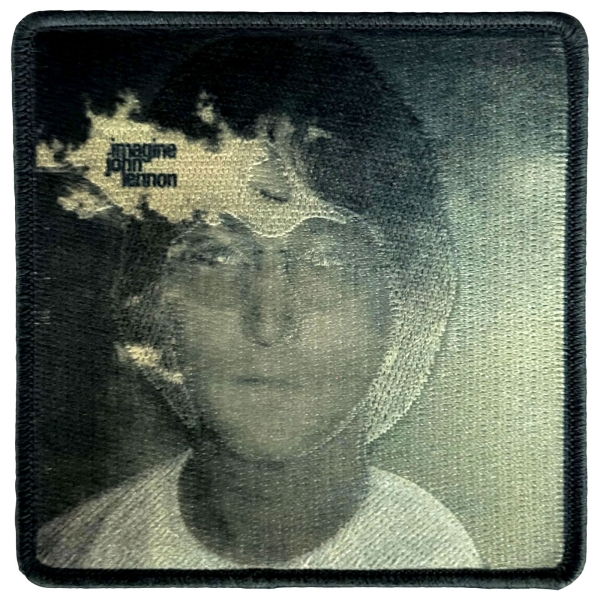 John Lennon - Imagine Album Printed Patch in the group MERCHANDISE / Patch / / at Bengans Skivbutik AB (5680957)