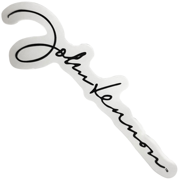 John Lennon - Signature Sticker in the group MERCHANDISE / Merch / Kommande / Pop-Rock at Bengans Skivbutik AB (5680967)