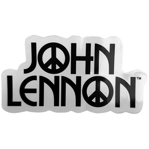 John Lennon - Peace Logo Sticker in the group MERCHANDISE / Merch / Kommande / Pop-Rock at Bengans Skivbutik AB (5680968)