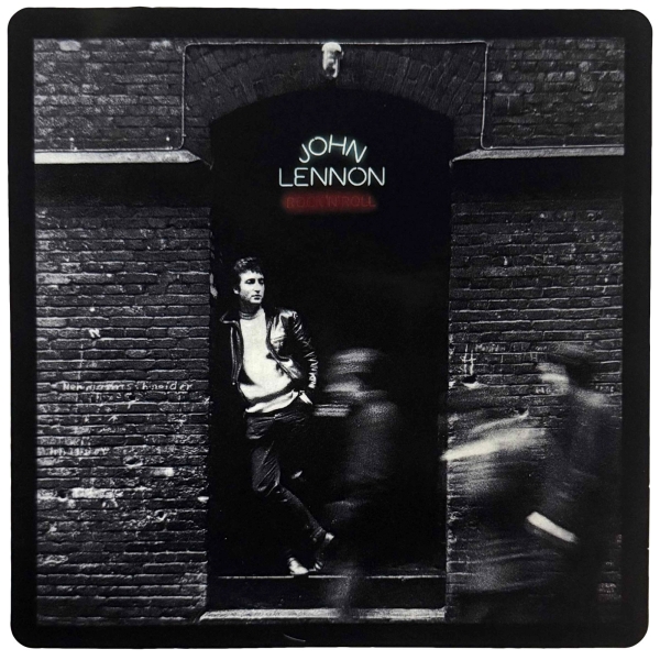 John Lennon - Rock N Roll Album Sticker in the group MERCHANDISE / Merch / Kommande / Pop-Rock at Bengans Skivbutik AB (5680970)