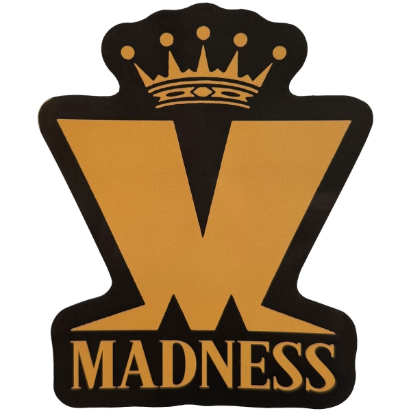 Madness - Crown & M Sticker in the group MERCHANDISE / Merch / Kommande / Pop-Rock at Bengans Skivbutik AB (5680995)