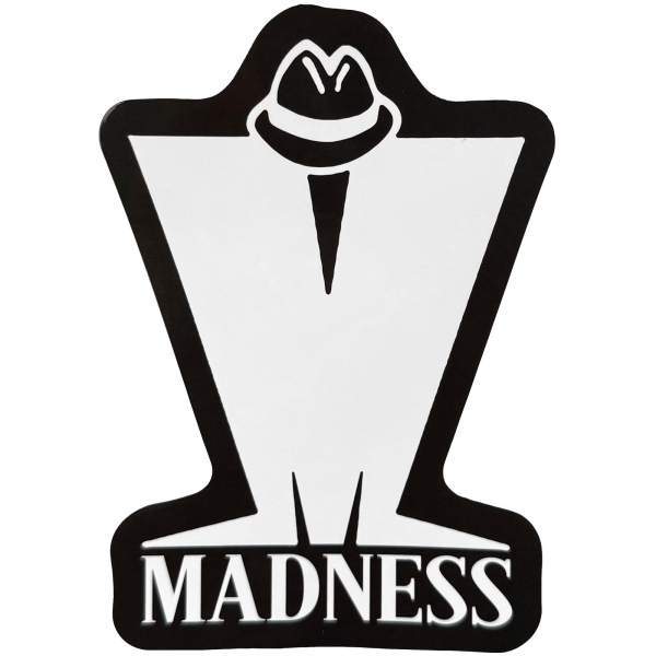 Madness - M Logo Sticker in the group OTHER / Kommande - alla format at Bengans Skivbutik AB (5680996)