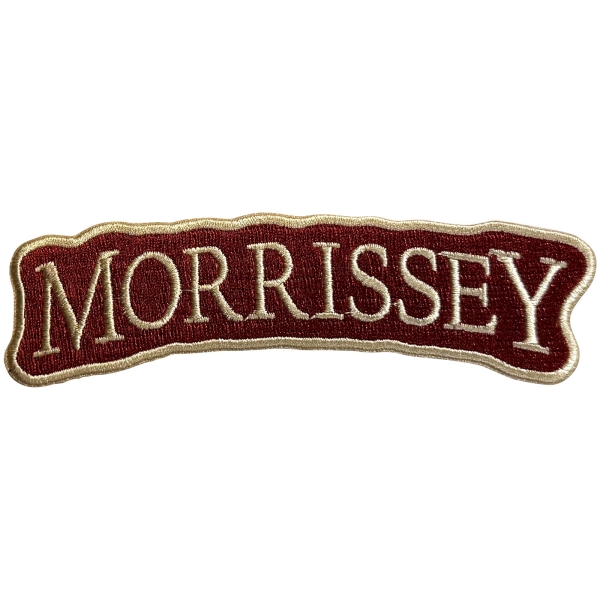Morrissey - Arched Logo Woven Patch in the group MERCHANDISE / Patch / / at Bengans Skivbutik AB (5681004)