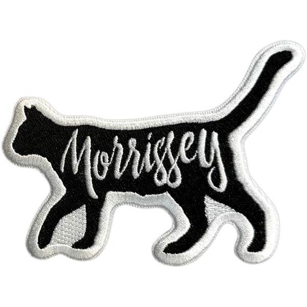 Morrissey - Cat Logo Woven Patch in the group MERCHANDISE / Patch / / at Bengans Skivbutik AB (5681009)