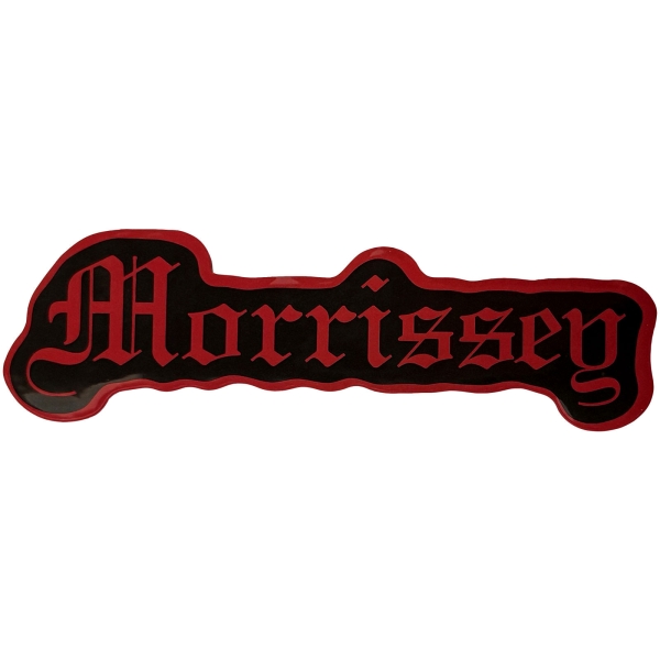 Morrissey - Old English Logo Sticker in the group MERCHANDISE / Merch / Kommande / Pop-Rock at Bengans Skivbutik AB (5681011)