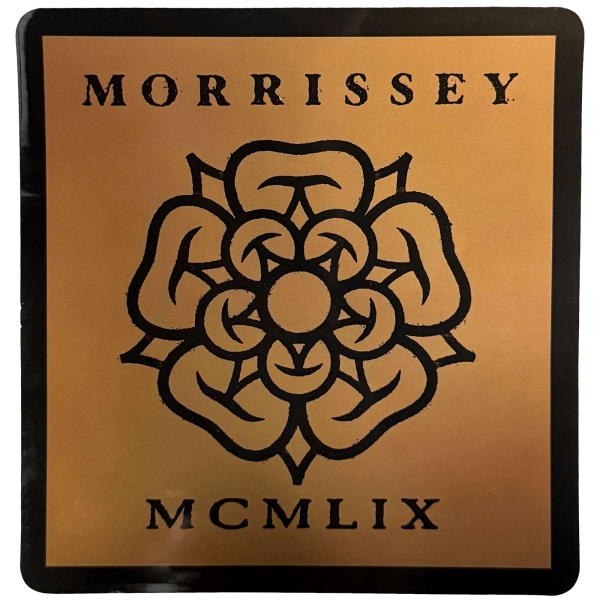 Morrissey - Rose Logo Sticker in the group MERCHANDISE / Merch / Kommande / Pop-Rock at Bengans Skivbutik AB (5681014)